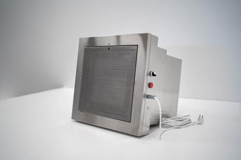 Suction module for isolation rooms